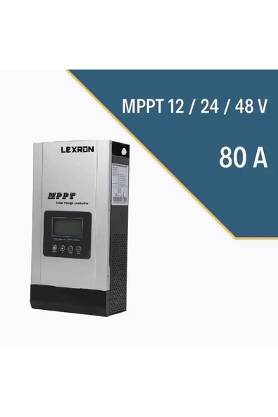 Lexron 80A Mppt Şarj Kontrol Cihazı ürün görseli 1