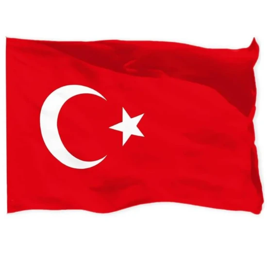 70x105 cm  raşel türk bayrağı bayrak kenarı dikişli yurt ürün görseli 1