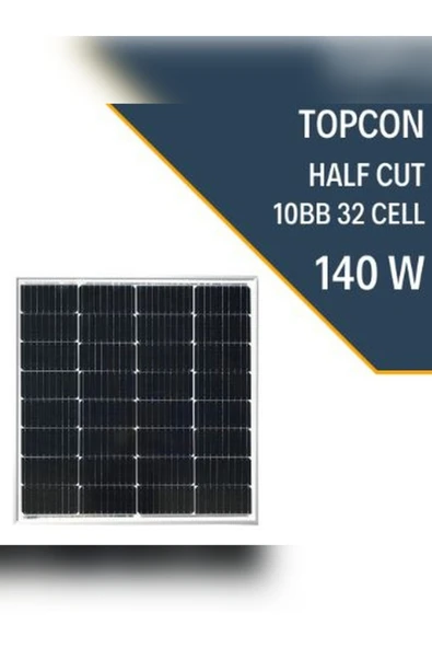 Lexron 140W Half Cut Topcon Güneş Paneli ürün görseli 1