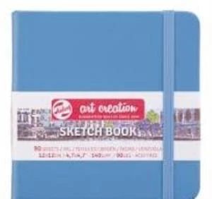 TALENS ART SKETCH BLOCK  L.BLUE 12X12 140gr ürün görseli 1