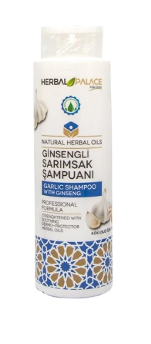 Herbal Palace Ginsengli Sarımsak Şampuanı Kokusuz 400 ML ürün görseli 1