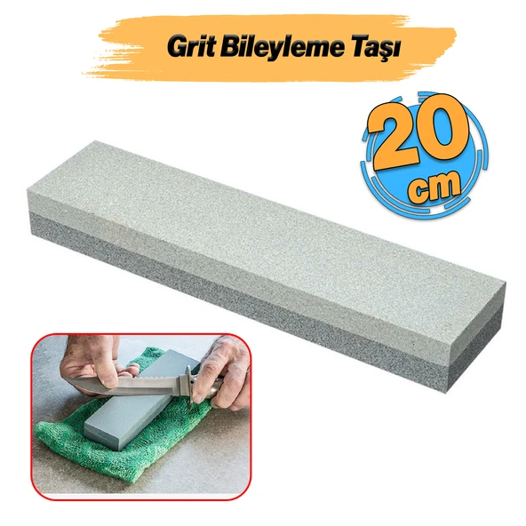 Bıçak Bileme Taşı 200 cm Balta Testere Nacak Satır Keskinleştirme Girit Taş Bileyleme ürün görseli 1