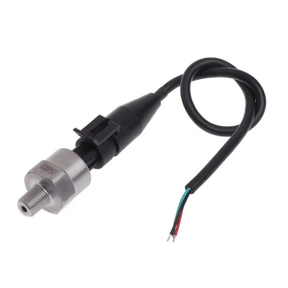 500psi Basınç Sensörü  1/8" NPT Diş Paslanmaz Çelik Yağ Gaz Su Yakıt Tank Depo Lastik Hava Atmosfer Barometre Pompa Biyomedikal Meteoroloji Otomotiv ürün görseli 1
