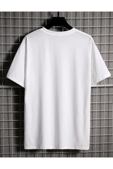 ARABA Baskılı Oversize Penye T-shirtler - Resim 2