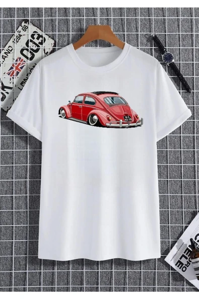 ARABA Baskılı Oversize Penye T-shirtler ürün görseli 1