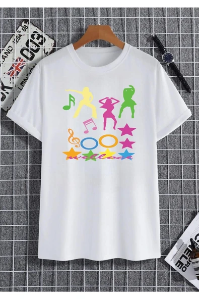 FESTİVAL Baskılı Oversize Penye T-shirt ürün görseli 1