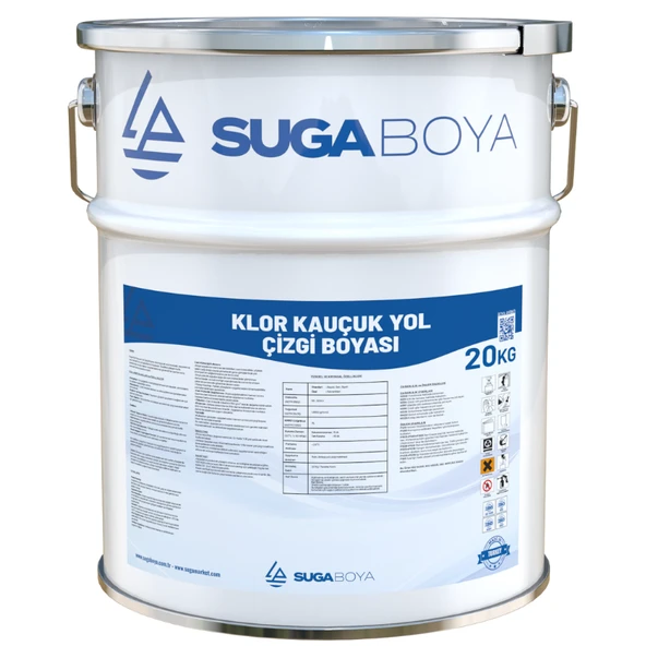 SUGA KLOR KAUÇUK YOL ÇİZGİ BOYASI ürün görseli 1