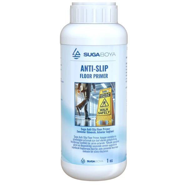 SUGA ANTİ-SLİP FLOOR PRIMER KAYDIRMAZ ZEMİN ASTAR 1 KG ürün görseli 1
