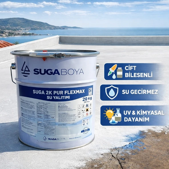 SUGA 2K FLEXMAX ELASTİK MEBRAN 20 KG - Resim 8