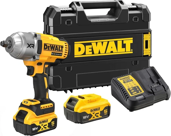 Dewalt DCF900P2T 18Volt 5.0Ah 1396Nm Çift Akülü Profesyonel Somun Sıkma ürün görseli 1