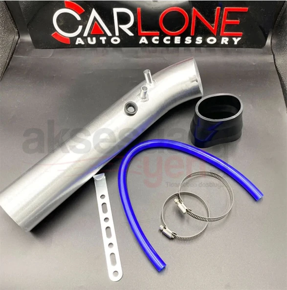Açık Hava Filtresi İçin Krom Uzatma Borusu Metal Ürün 7.6cm çap, 45cm Uzunluk ürün görseli 1