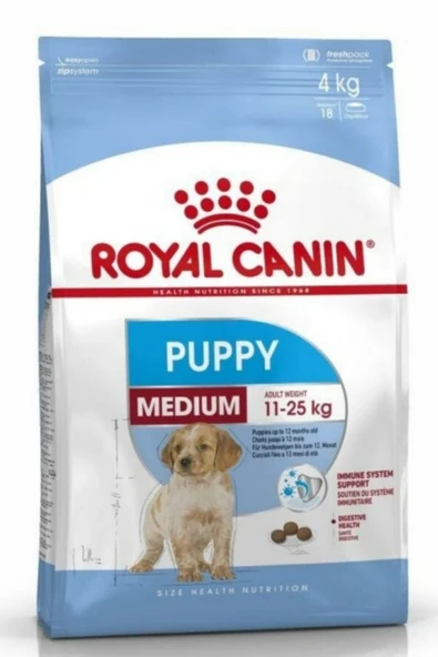 Royal Canin Medium Puppy Orta Irk Yavru Köpek Maması 4 Kg ürün görseli 1