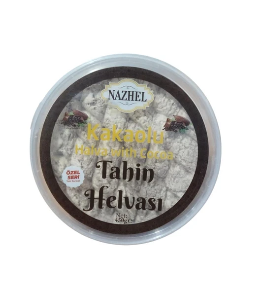 NAZHEL Kakaolu Tahin Helvası 450 gr. ürün görseli 1