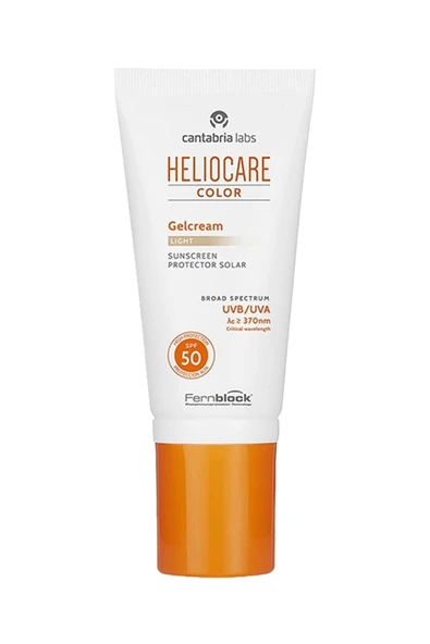 Heliocare Color Gelcream Light Buğday Renkli Güneş Kremi Spf 50 50 ml ürün görseli 1