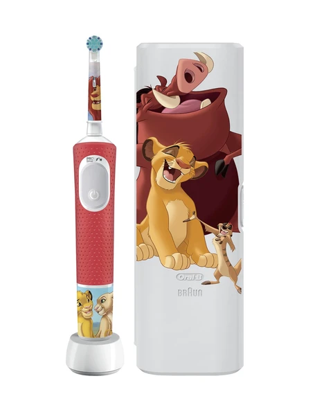 Oral-B Vitality Pro Lion King Özel Seri Çocuklar İçin Şarj Edilebilir Diş Fırçası ürün görseli 1