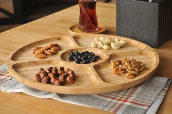 Bambum Victoria – Dönen Servis Tabağı Büyük 33cm ürün görseli 1