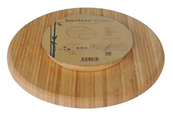 Bambum Victoria – Dönen Servis Tabağı Büyük 33cm ürün görseli 1