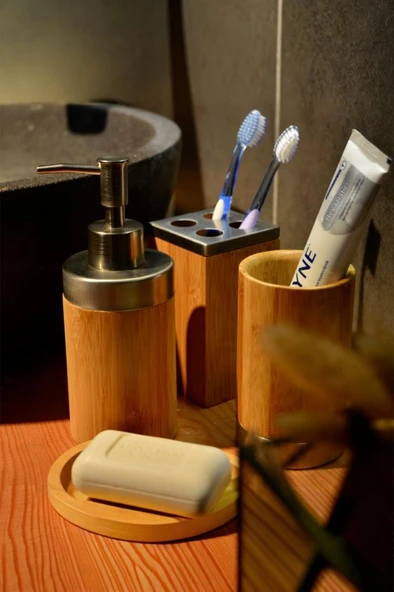 Bambum Mystik - 4 Parça Banyo Seti - Resim 2