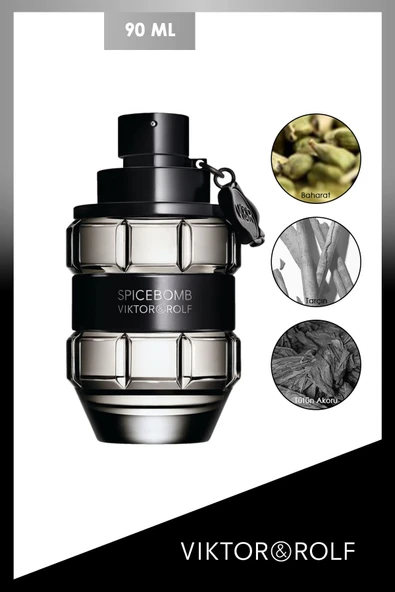 VİKTOR&ROLF Spicebomb Edt 90 ml Erkek Parfümü 3605521515346 ürün görseli 1