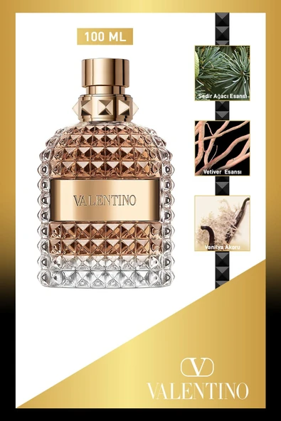 VALENTİNO Uomo Erkek Eau De Toilette 100 ml 3614272732209 ürün görseli 1