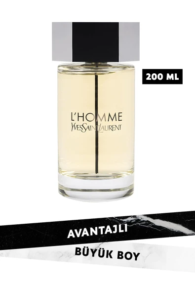 YVES SAİNT LAURENT L'homme Edt 200 ml Erkek Parfüm 3365440328761 ürün görseli 1