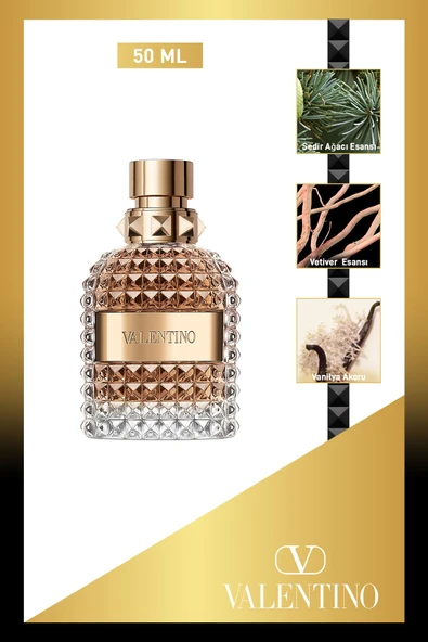 VALENTİNO Uomo Erkek Eau De Toilette 50 ml 3614272732230 ürün görseli 1
