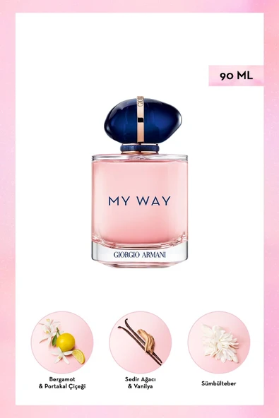 GİORGİO ARMANİ My Way Edp 90 ml Kadın Parfüm 3614272907690 ürün görseli 1