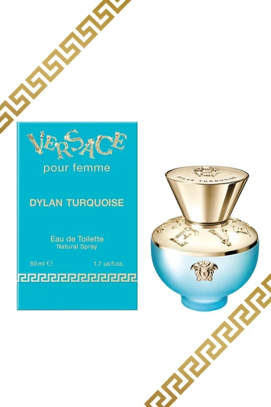 VERSACE Dylan Turquoise Edt 50 ml Kadın parfümü - Resim 2