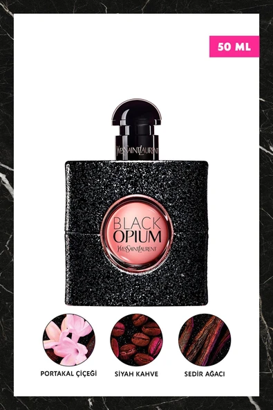 YVES SAİNT LAURENT Black Opium Edp 50 ml Kadın Parfüm 3365440787919 ürün görseli 1