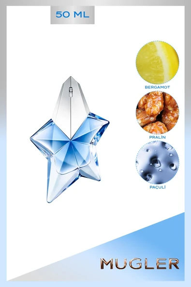 MUGLER Angel Kadin Eau De Parfum Refillable 50 ml 3439600056532 ürün görseli 1
