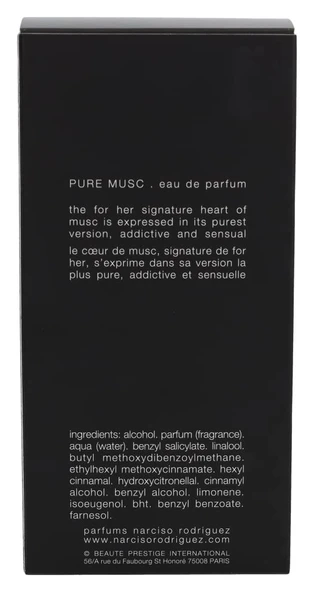 NARCİSO RODRİGUEZ Pure Musc Edp100ml - Resim 7