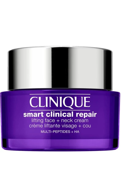 CLİNİQUE Smart Clinical Repair™ Lifting Etkili Yüz Ve Boyun Nemlendirici Krem 50ml | Hyalüronik Asit, Peptit ürün görseli 1