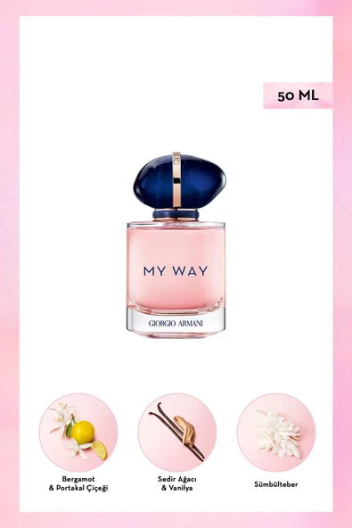 GİORGİO ARMANİ My Way Edp 50 ml Kadın Parfüm 3614272907676 ürün görseli 1