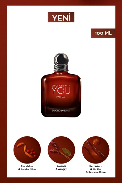 EMPORİO ARMANİ Stronger With You Parfum 100 ml 3614274219579 ürün görseli 1