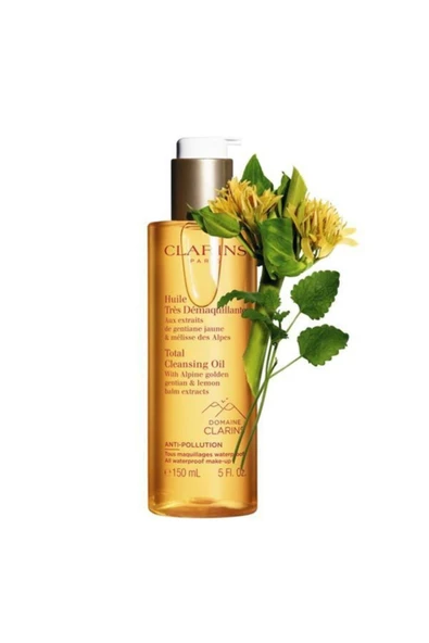 CLARİNS Total Cleansing Oil 150 ml Makyaj Temizleme Yağı ürün görseli 1