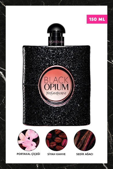 YVES SAİNT LAURENT Black Opium Edp 150 ml Kadın Parfüm 3614271969477 ürün görseli 1