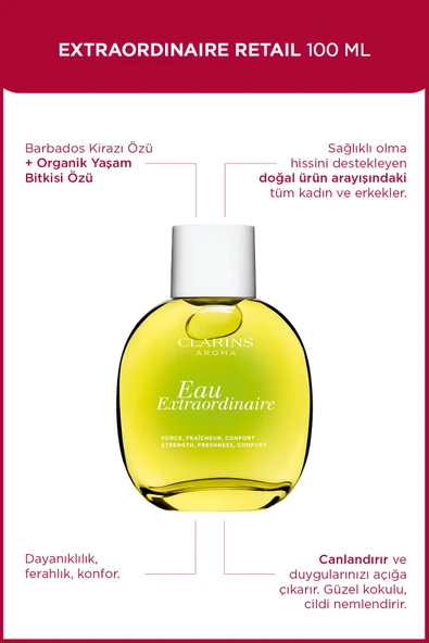 CLARİNS Eau Extraordinaire Body Spray 100 ml Vücut Spreyi ürün görseli 1