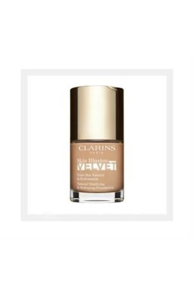 CLARİNS Skin Illusion Velvet 110n Wheat 30 ml ürün görseli 1