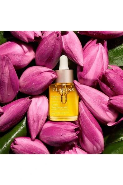 CLARİNS Lotus Treatment Oil Oily-combination Skin 30ml ürün görseli 1
