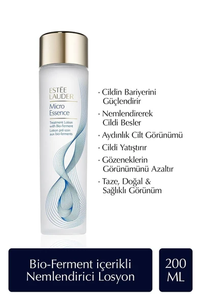 ESTEE LAUDER Losyon - Micro Essence Bio-Ferment İçerikli Nemlendirici Bakım Losyonu / Tonik 200 ml ürün görseli 1