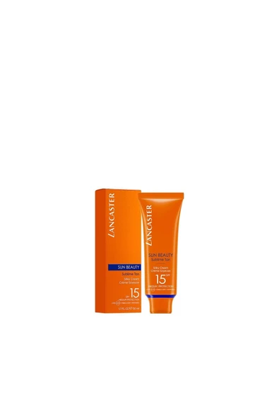 LANCASTER Sun Beauty Spf 15 Face Cream Yüz Kremi 50 ml ürün görseli 1