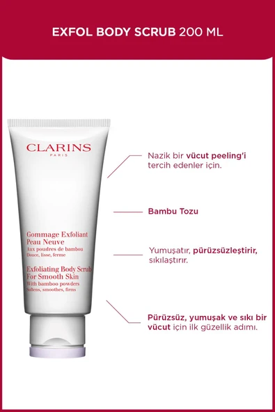 CLARİNS Exfoliating Body Scrub For Smooth Skin 200 ml Vücut Peelingi ürün görseli 1
