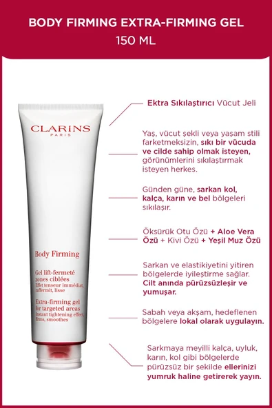 CLARİNS Body Firming Extra-firming Gel 150ml. ürün görseli 1