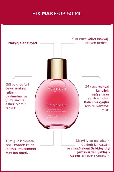 CLARİNS Fıx Make-up 50ml - Makyaj Sabitleyici ürün görseli 1