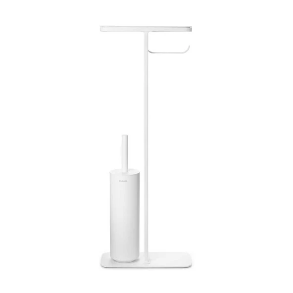 Brabantia Mındset Fresh Whıte Standlı Organizer, Tuvalet Kağıdı Tutucusu Ve Tuvalet Fırçası ürün görseli 1