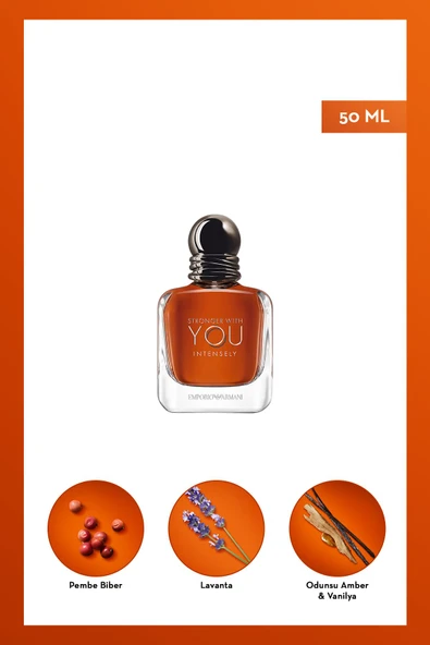 EMPORİO ARMANİ Stronger With You Intensely Erkek Eau De Parfum 50 ml 3614272225701 ürün görseli 1