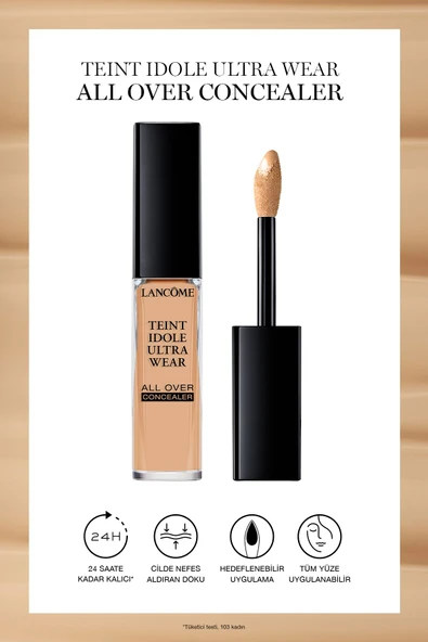 LANCOME Teint Idole 24 Saate Kadar Kalıcı Kapatıcı 03 - Beige Diaphane 3614273074544 ürün görseli 1