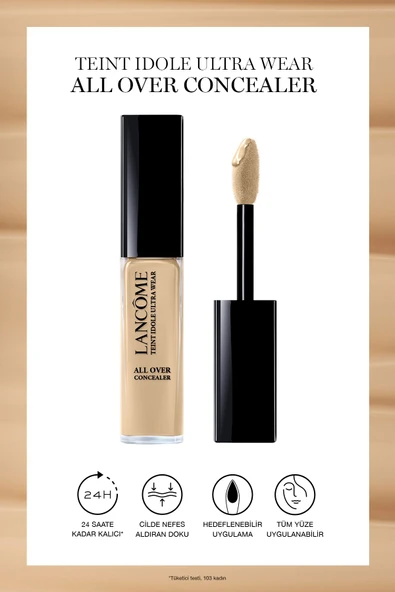 LANCOME Teint Idole 24 Saate Kadar Kalıcı Kapatıcı 006 - Beige Ocre 3614273074452 ürün görseli 1