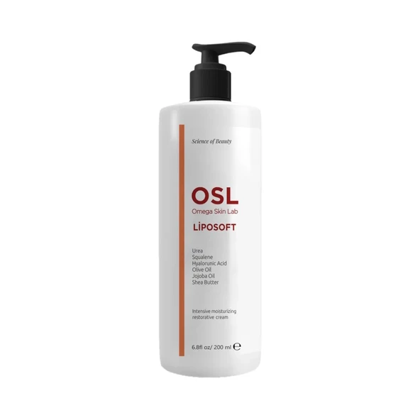 Omega Skin Lab Liposoft Onarıcı Bakım Kremi 200 ml ürün görseli 1