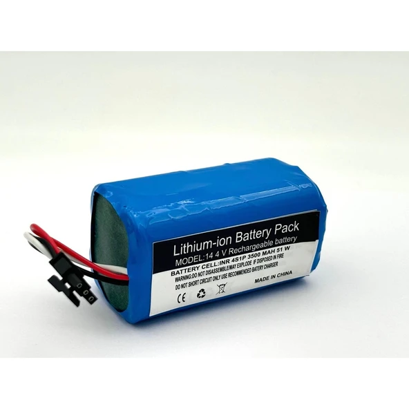 360 T90  Robot Süpürge 3500 mAh 14.4 V  Batarya – Orjinal Uyumlu Uzun Ömürlü, Yüksek Performans Pil ürün görseli 1